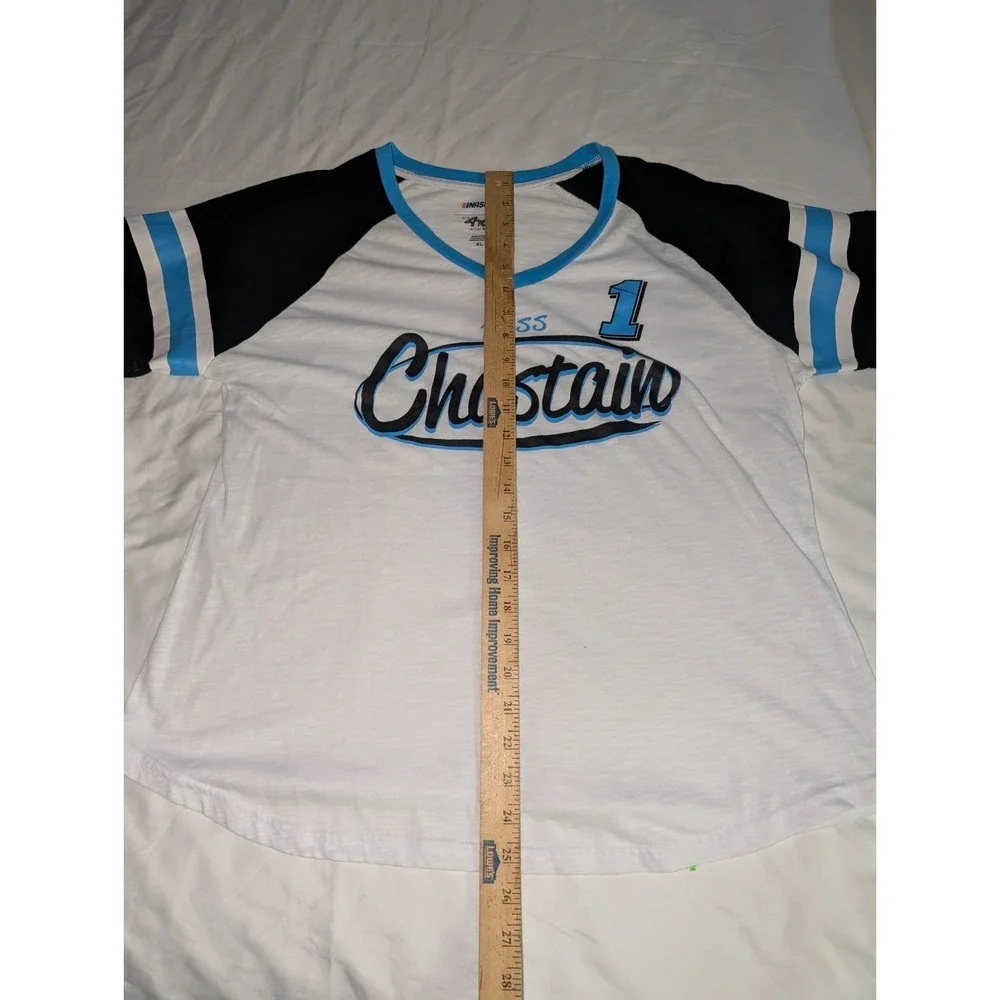 4Her By‎ Carl Banks Nascar Women's XL Short Sleeve Ross Chastain Graphic Shirt - Picture 7 of 8